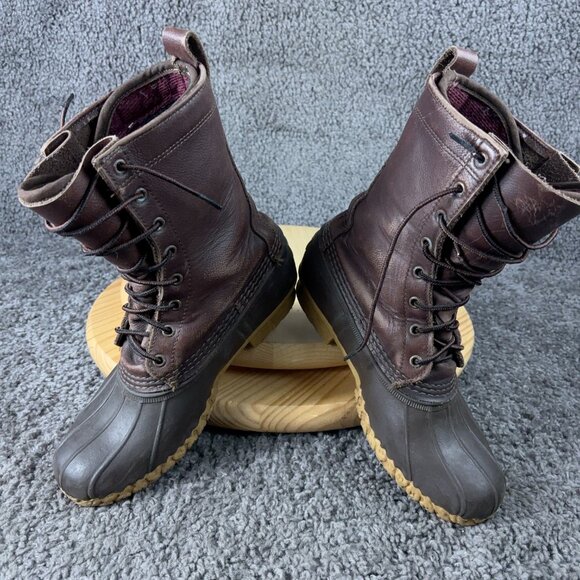 LL Bean Main Hunting Boots Womens Sz 7 Gore-Tex Waterproof Insulated Made in USA - Picture 5 of 9